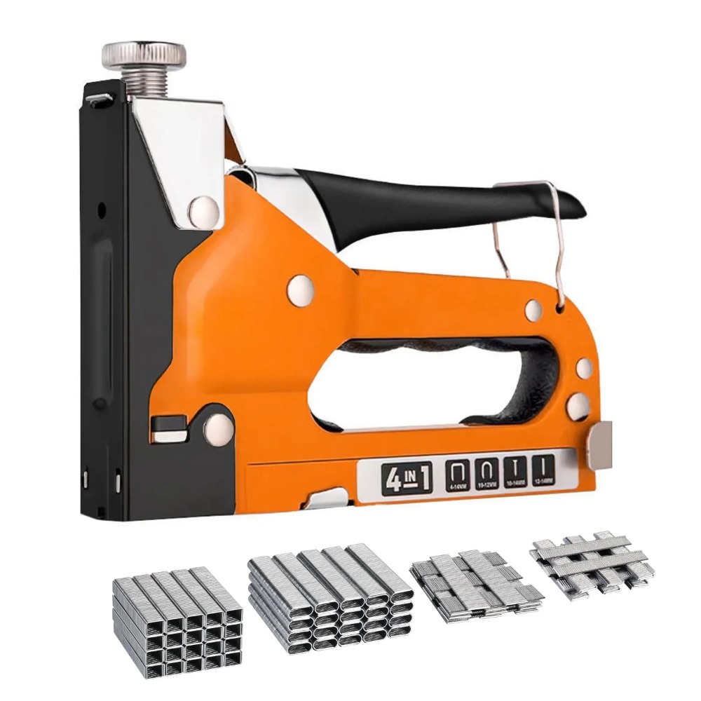 Stapler Heavy Duty - Upholstery Staple Gun Heavy Duty 4-in-1