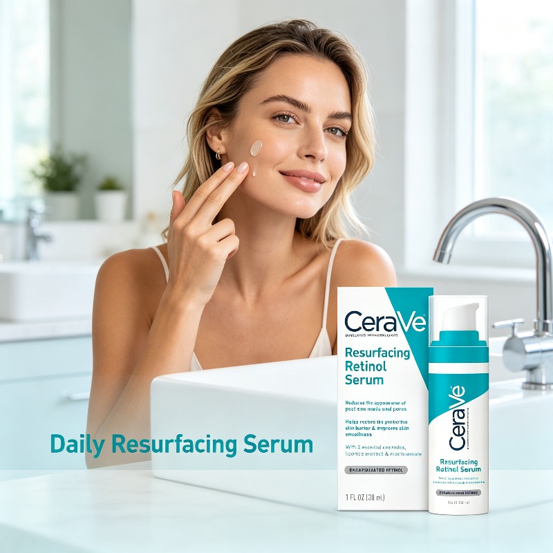 Toner Cartridge - CeraVe Resurfacing Retinol Serum 30ml, Encapsulated