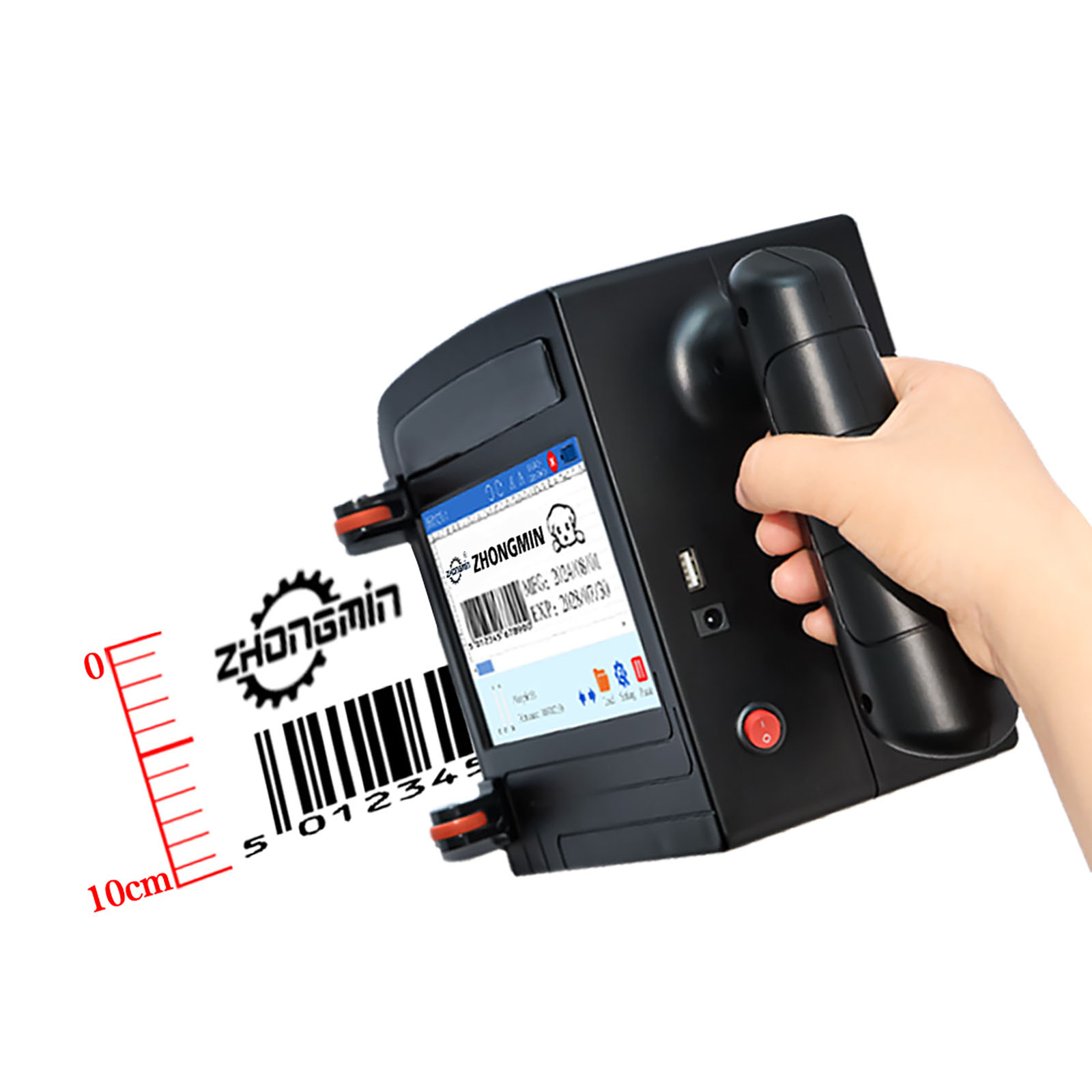 Ink Cartridge - ZM-C100 10CM Portable Handheld Inkjet Printer