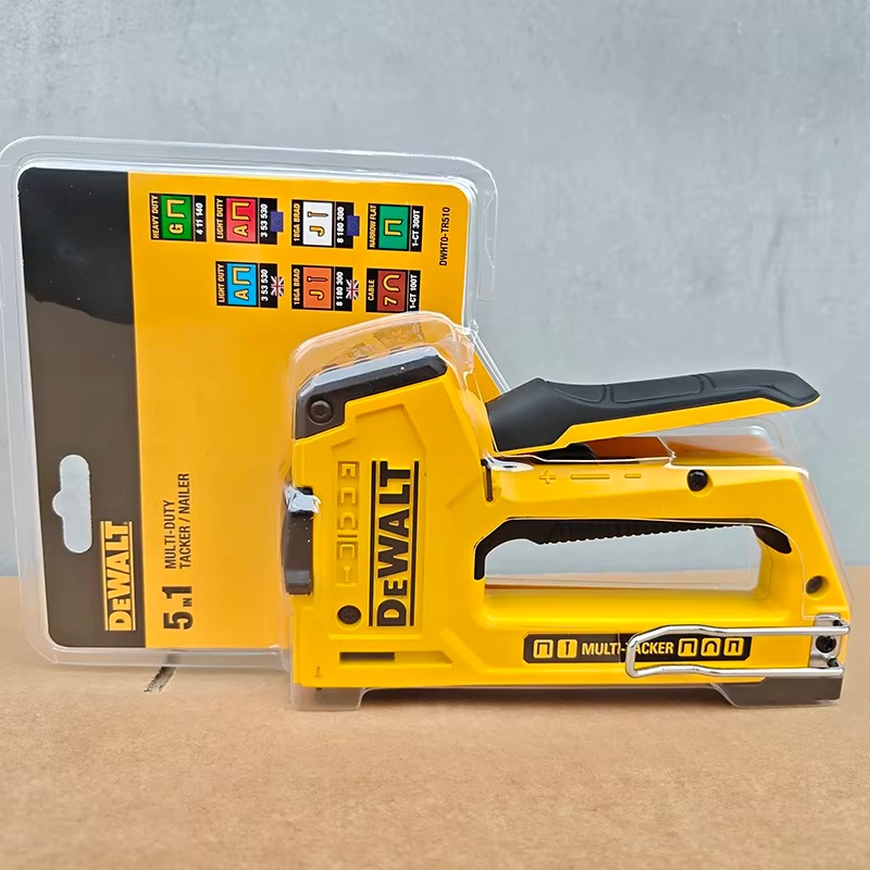 Stapler Heavy Duty - DeWALT DWHT0-TR510 5-in-1 Multi-Tacker Heavy Duty