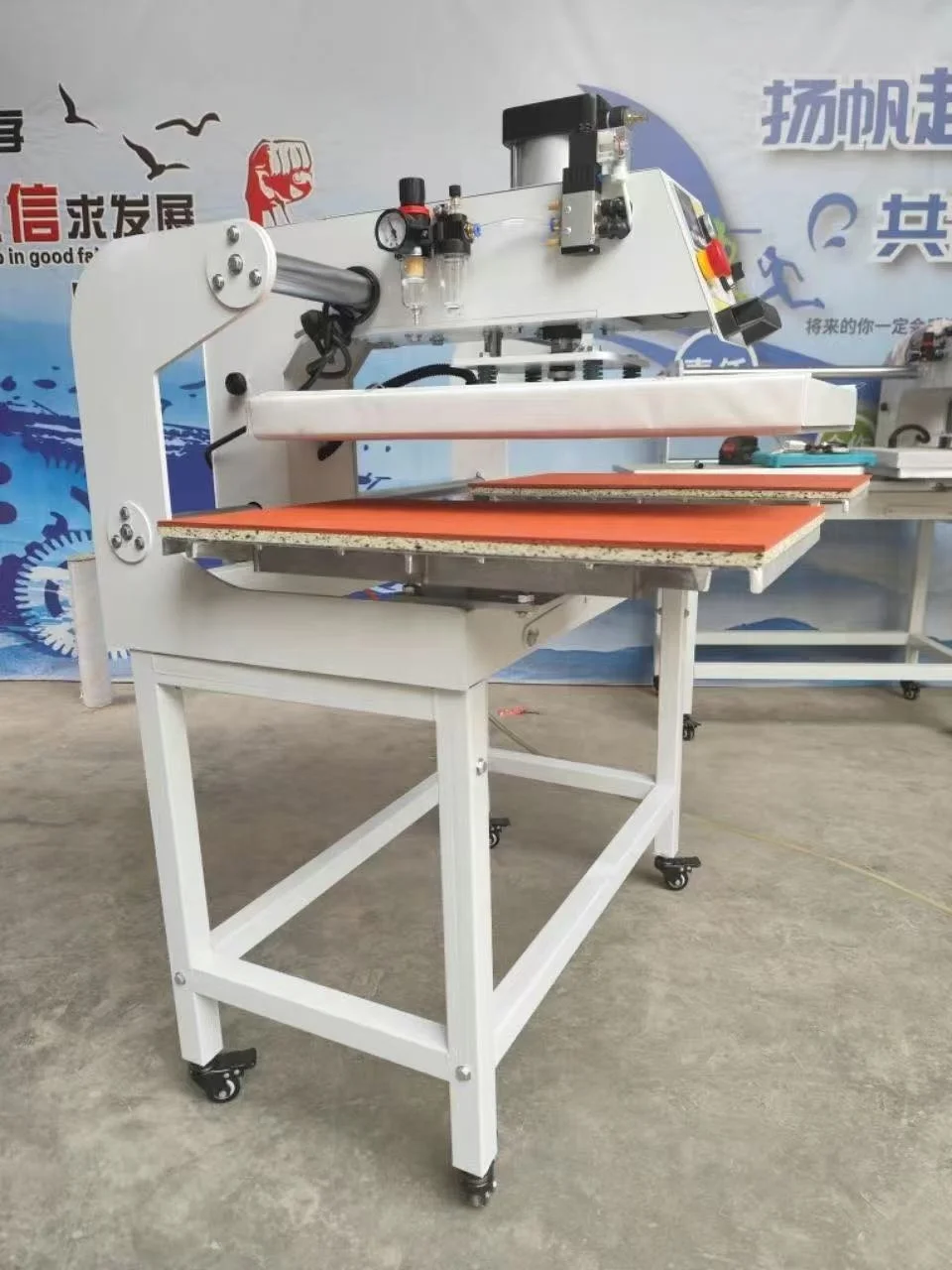40*60cm Dual Beds Sublimation  - огляд і ціна Commercial Fabric Printing Machine