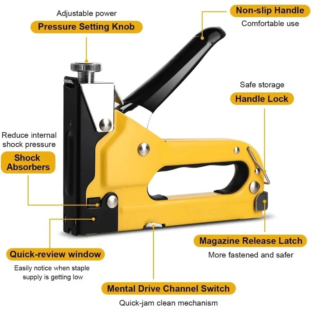 Upholstery Staple Gun Heavy Du - огляд і ціна Stapler Heavy Duty