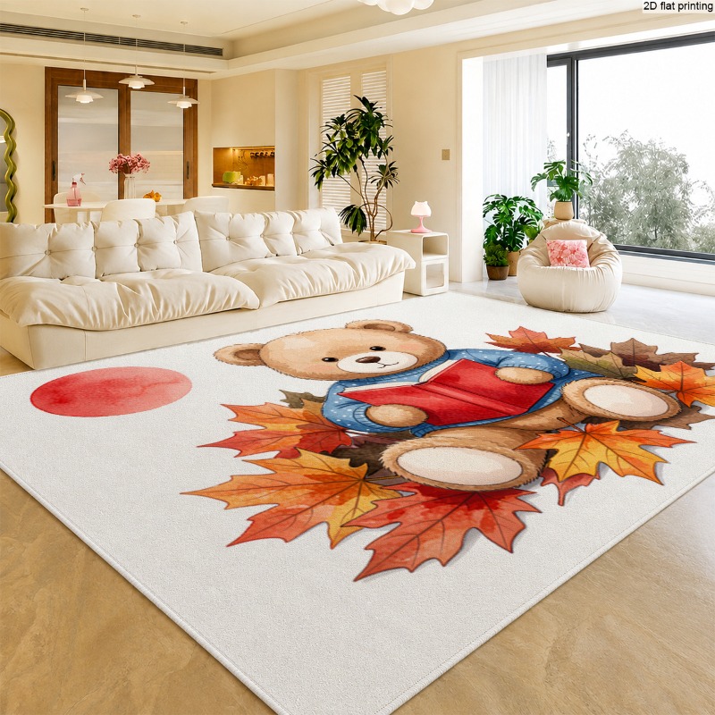 Fall Teddy Bear Reading Book A - огляд і ціна Commercial Book Printing Machines
