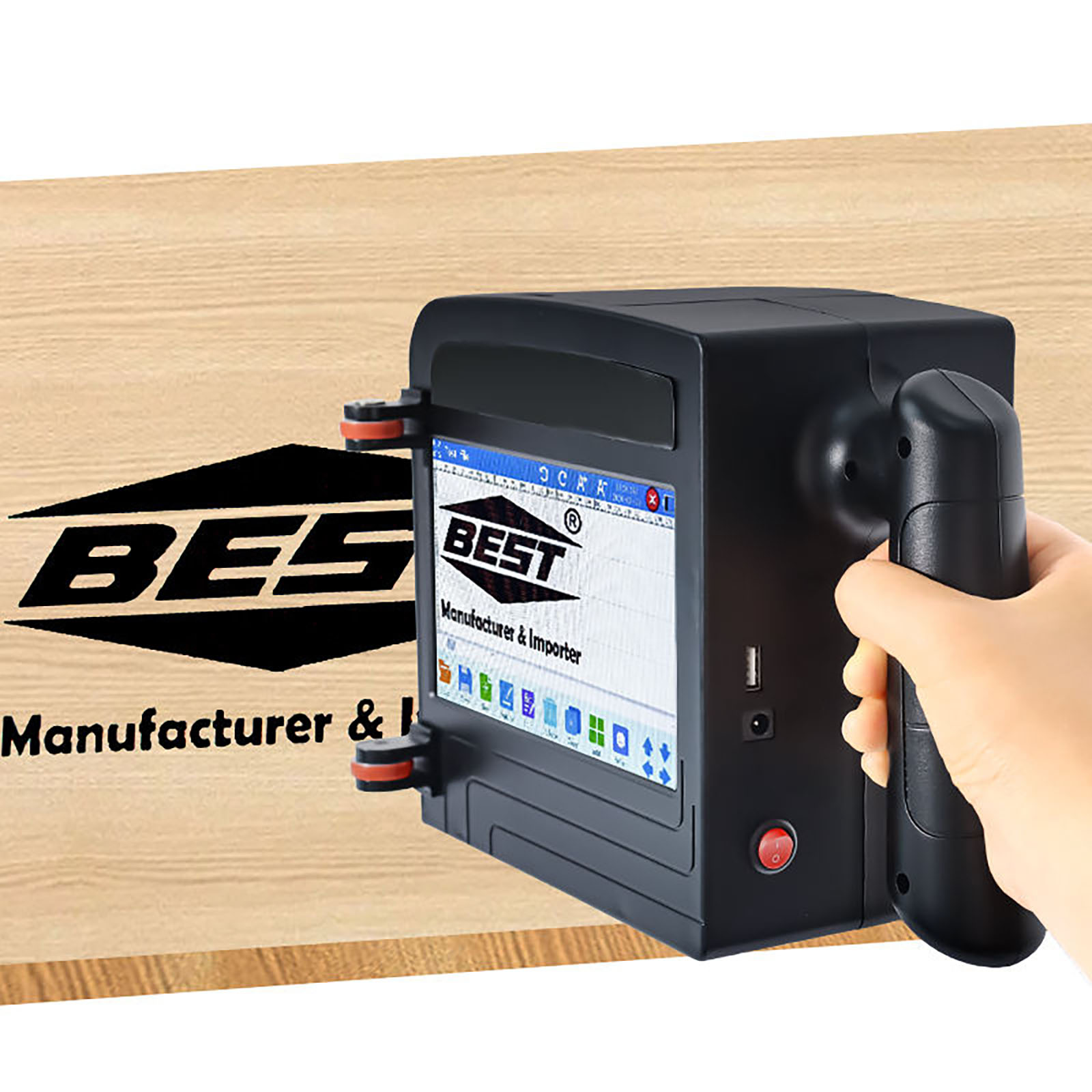 ZM-C100 10CM Portable Handheld - огляд і ціна Ink Cartridge