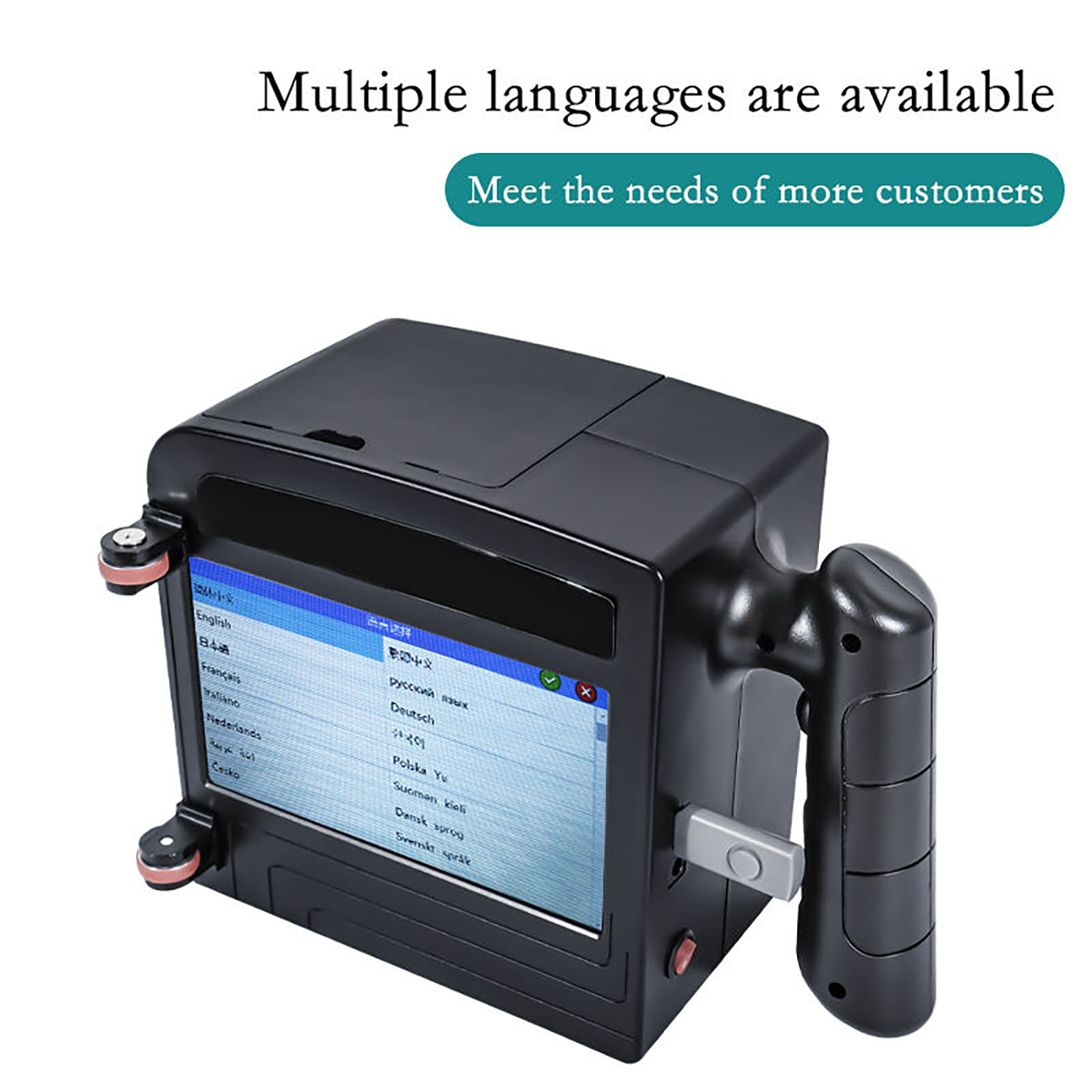 ZM-C100 10CM Portable Handheld - огляд і ціна Ink Cartridge