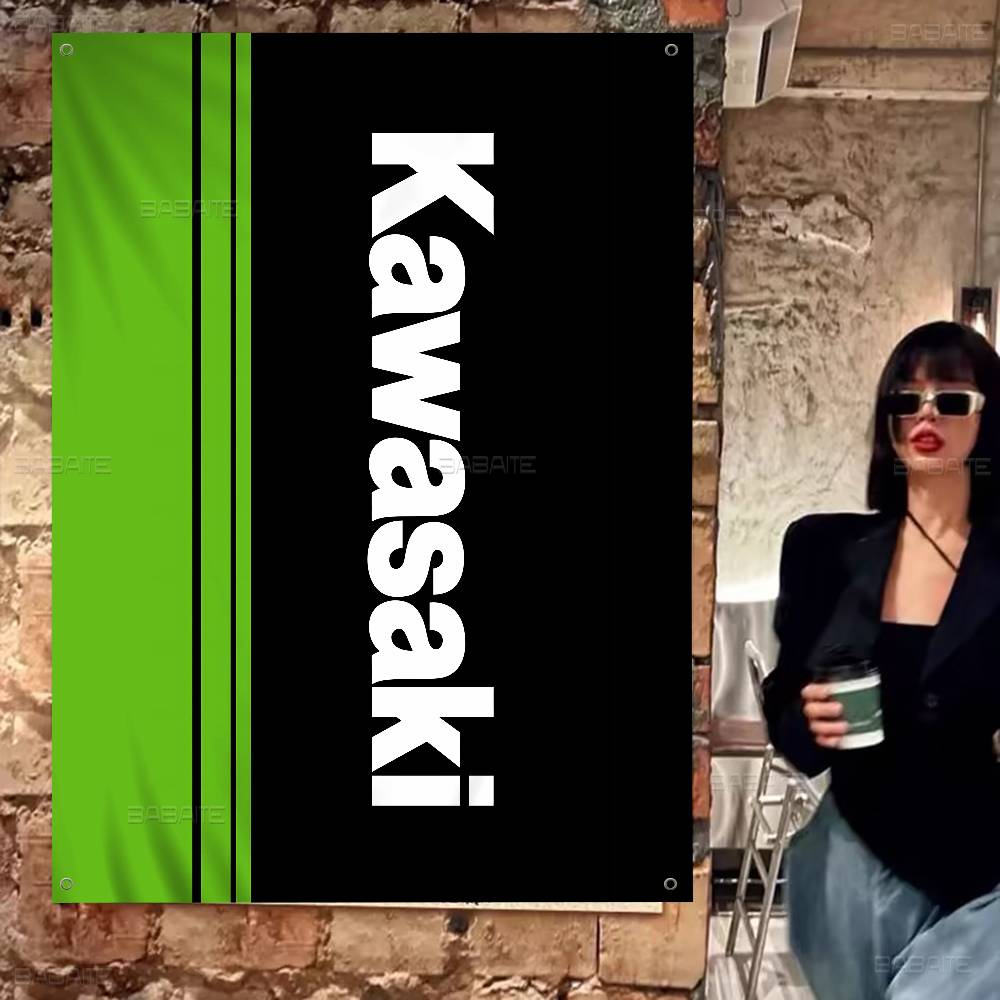 Kawasaki Motorcycle Logo Advan - огляд і ціна Commercial Printing Company