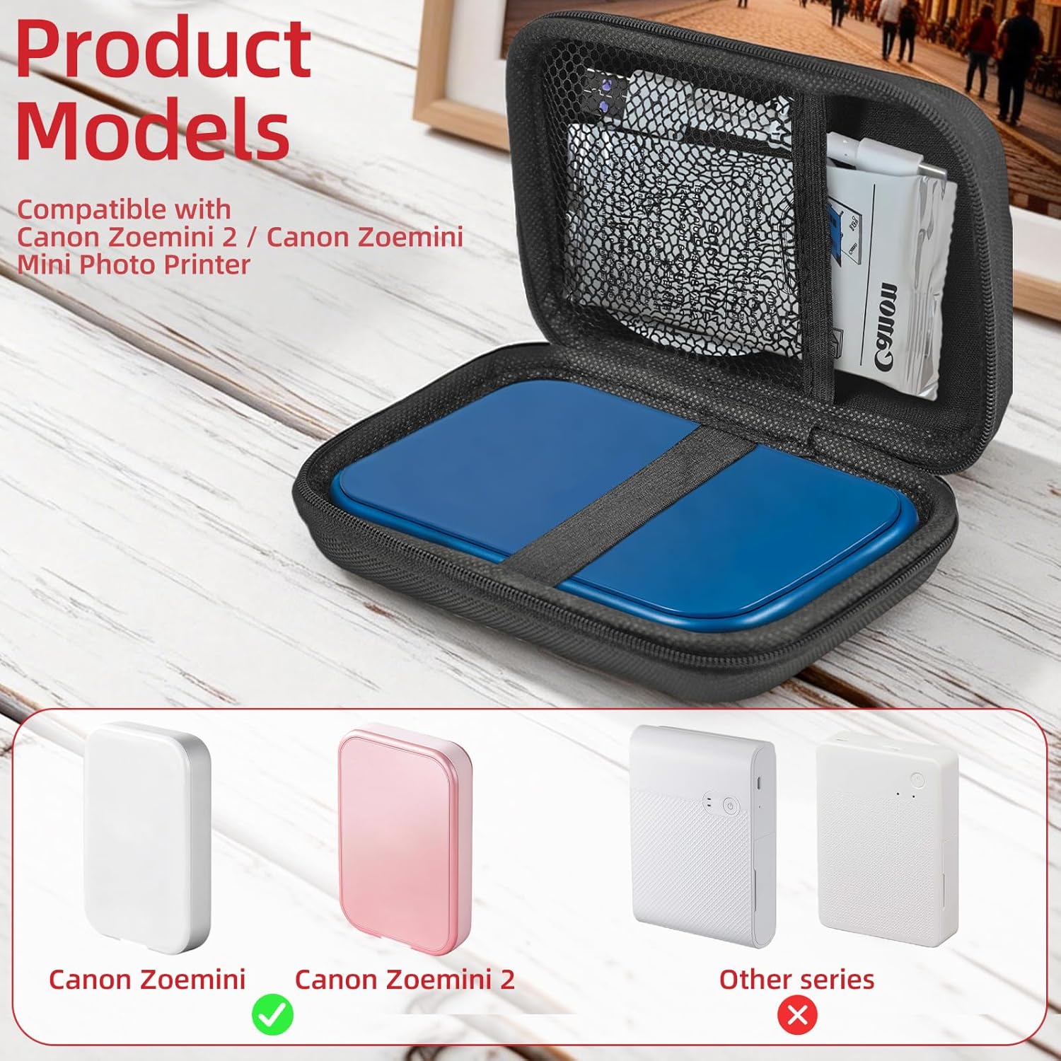 Carrying Hard EVA Case for Can - огляд і ціна Photo Printer